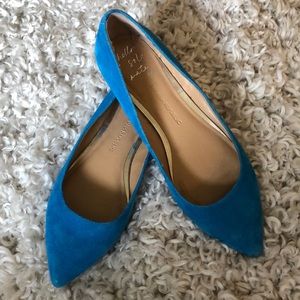 Electric Blue Flats